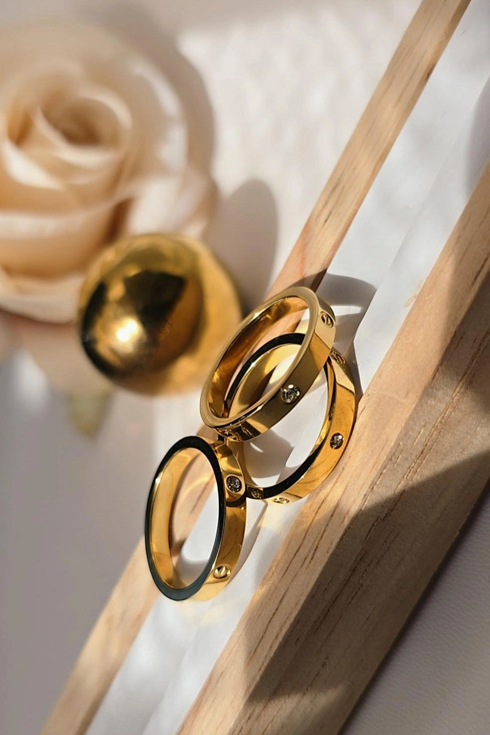 3 Band Love Ring