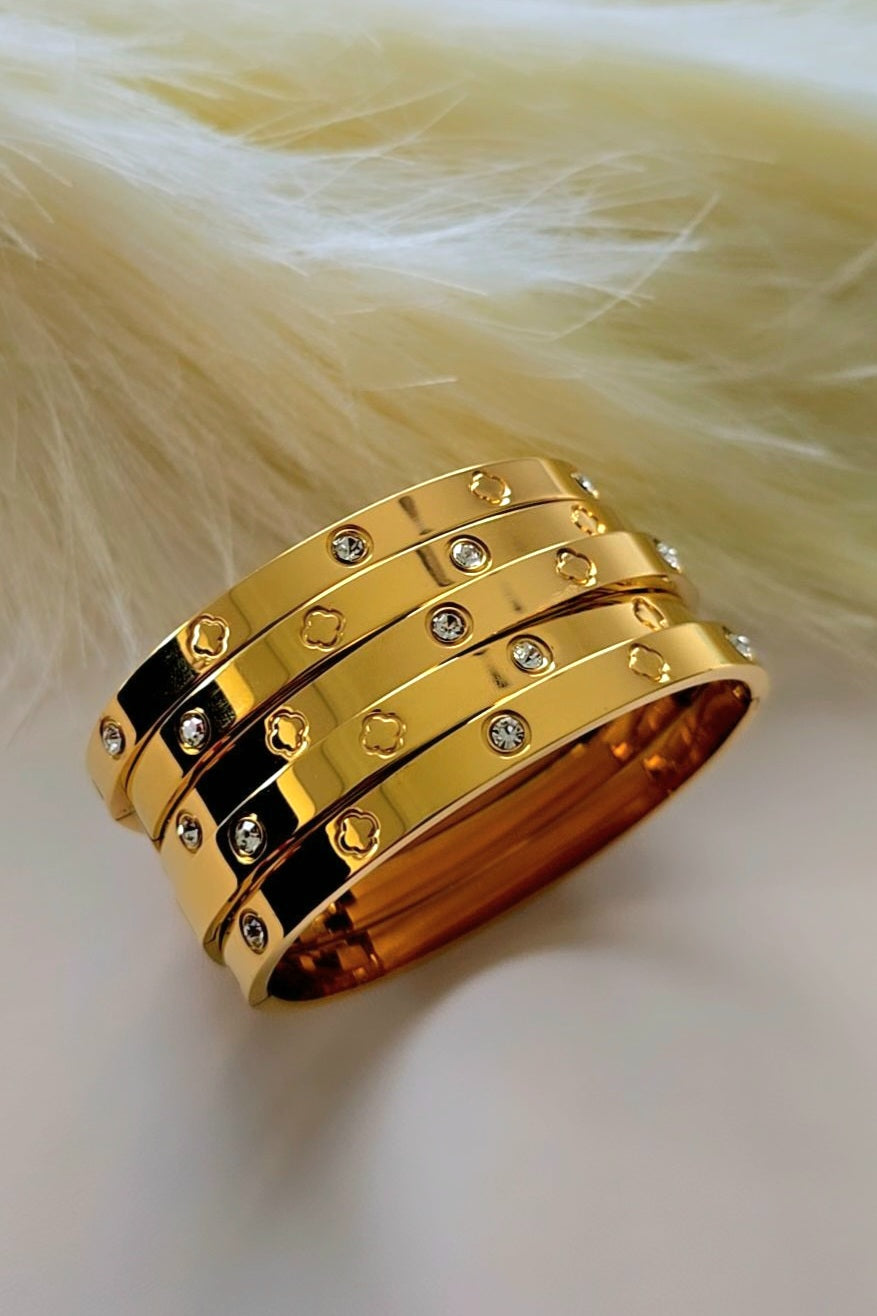 Ceny Clover Bangle