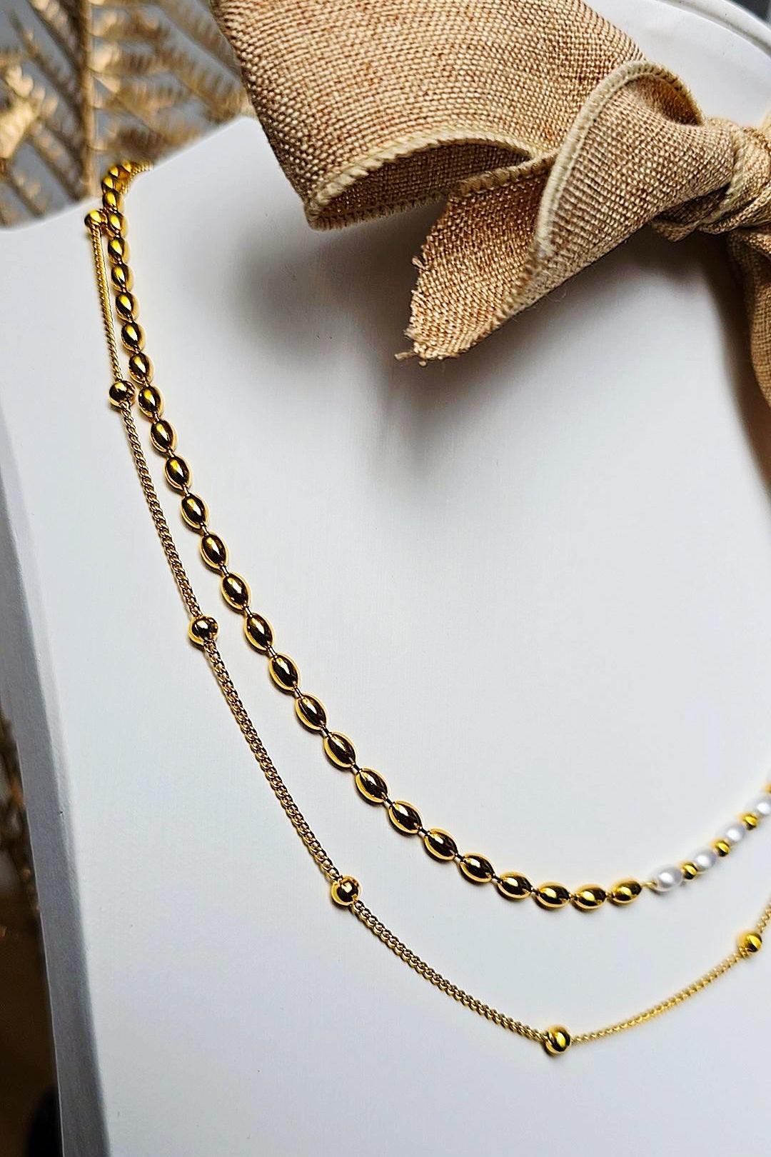 Ayce Double Layer Necklace