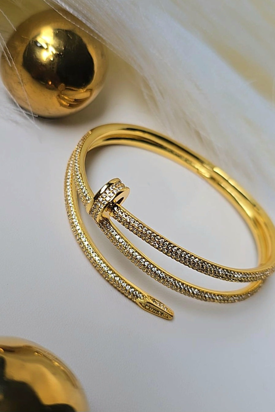 Gold bracelet