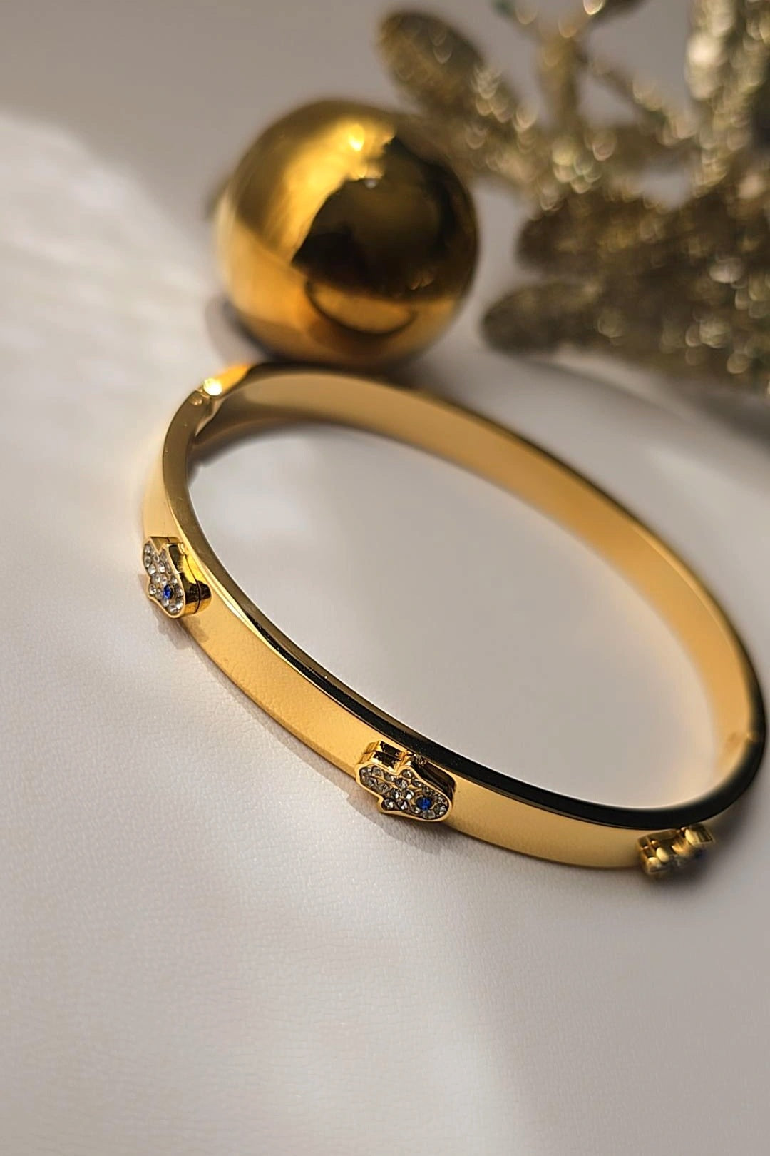 Humsa Hand Bangle