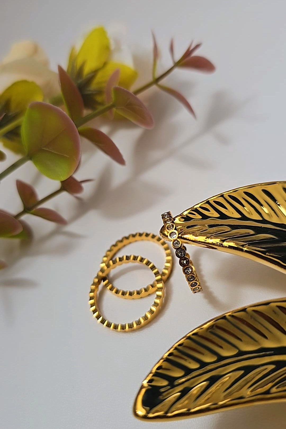 Saloni Ring- set of 3 - Bliss Bymi