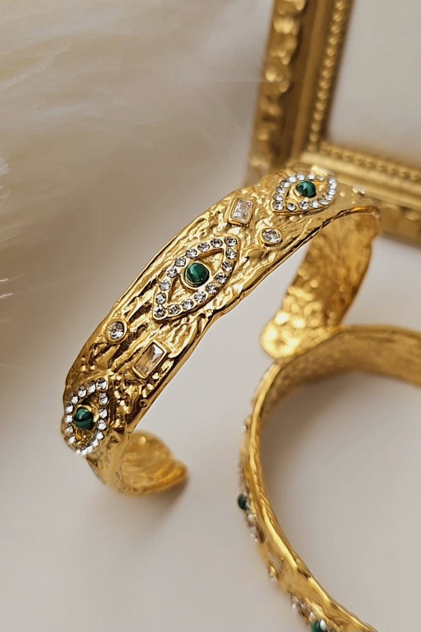 Exquisite Evil Eye Bangle