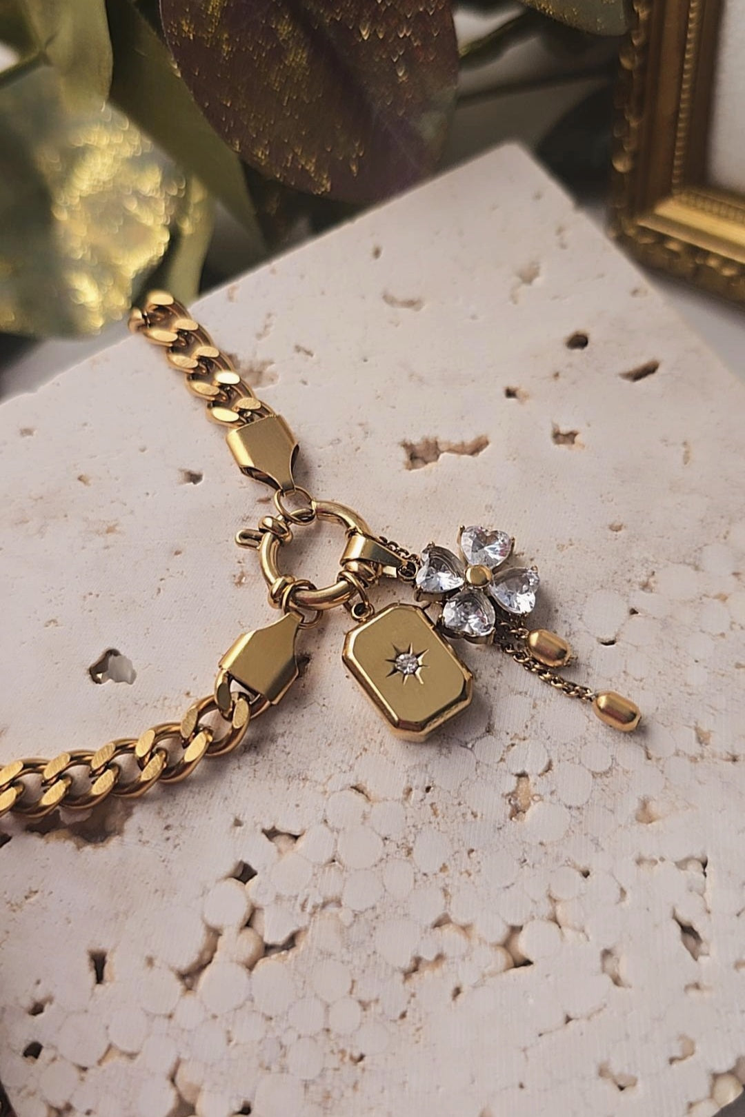 Flora Charm Necklace