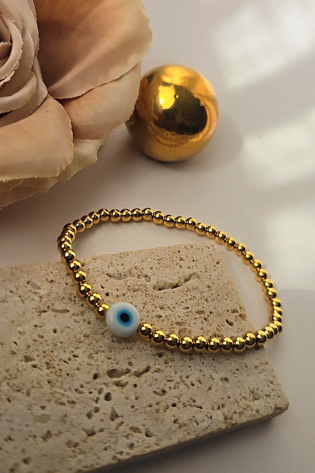 Evil Eye Beaded Bracelet