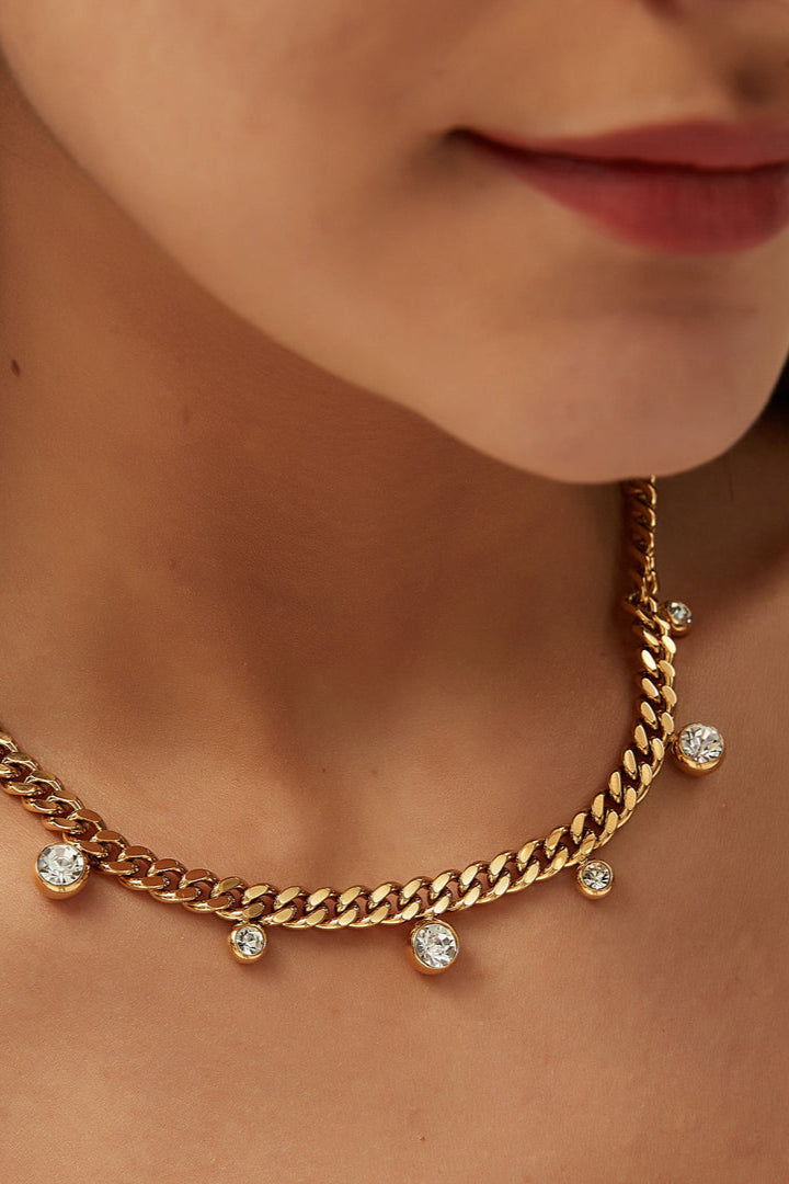 Zirconia Cuban Chain