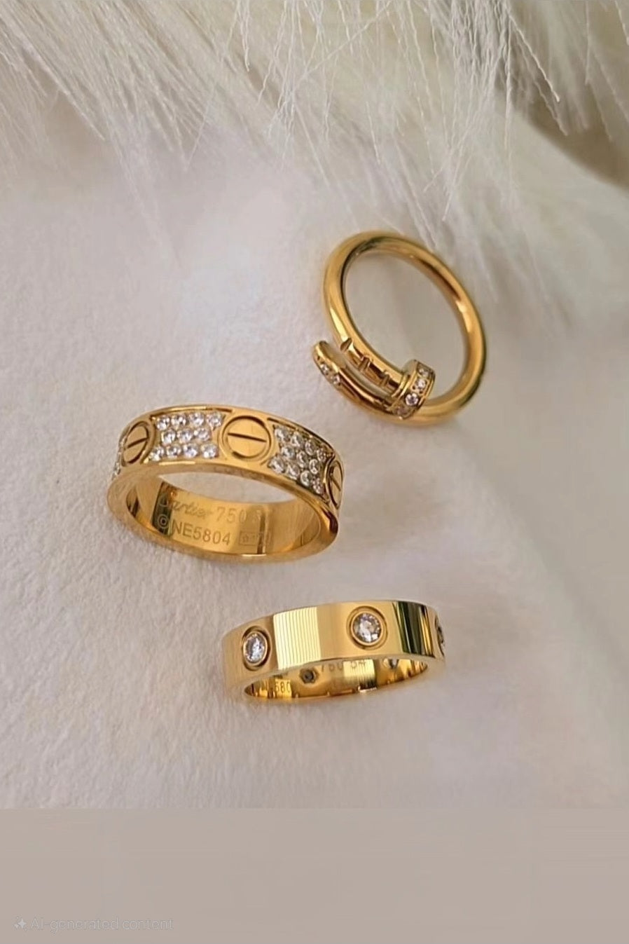 Diamond Love Ring