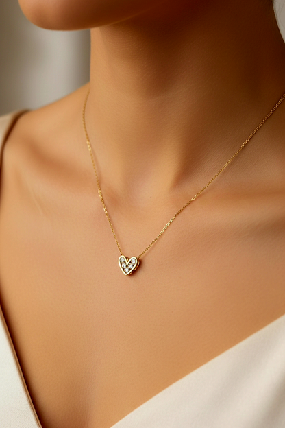 Ermina Heart Necklace