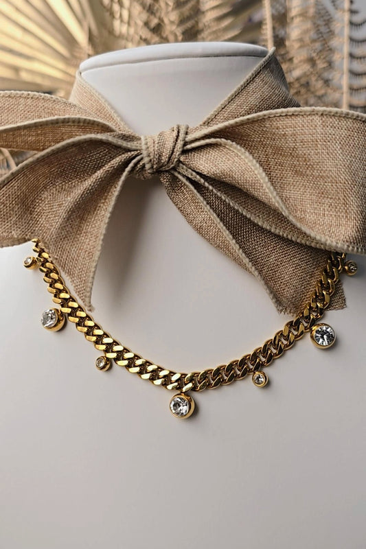 Zirconia Cuban Chain