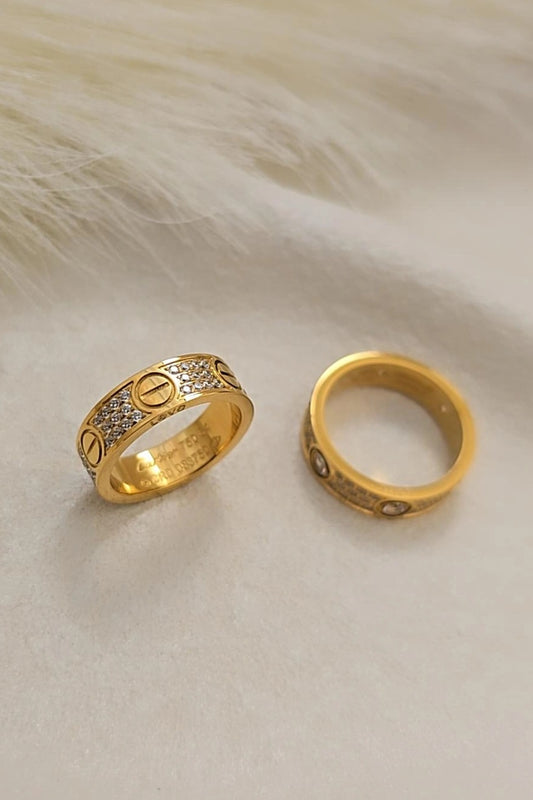 Diamond Love Ring