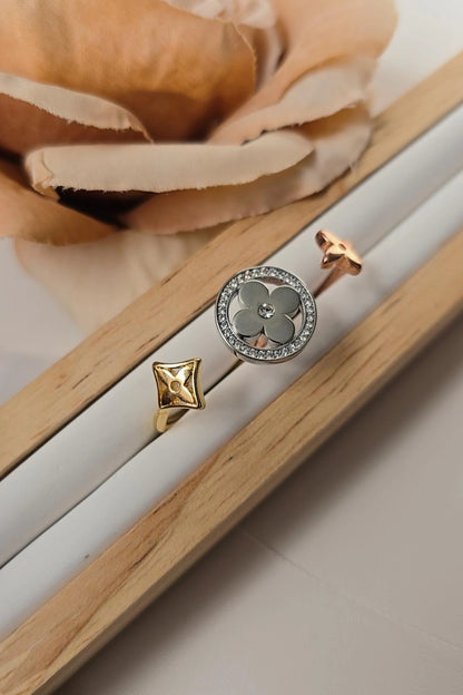 Levi Tri Tone Ring