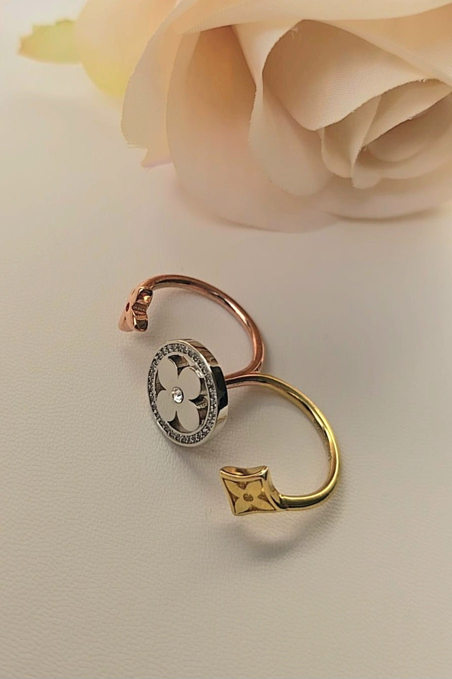 Levi Tri Tone Ring