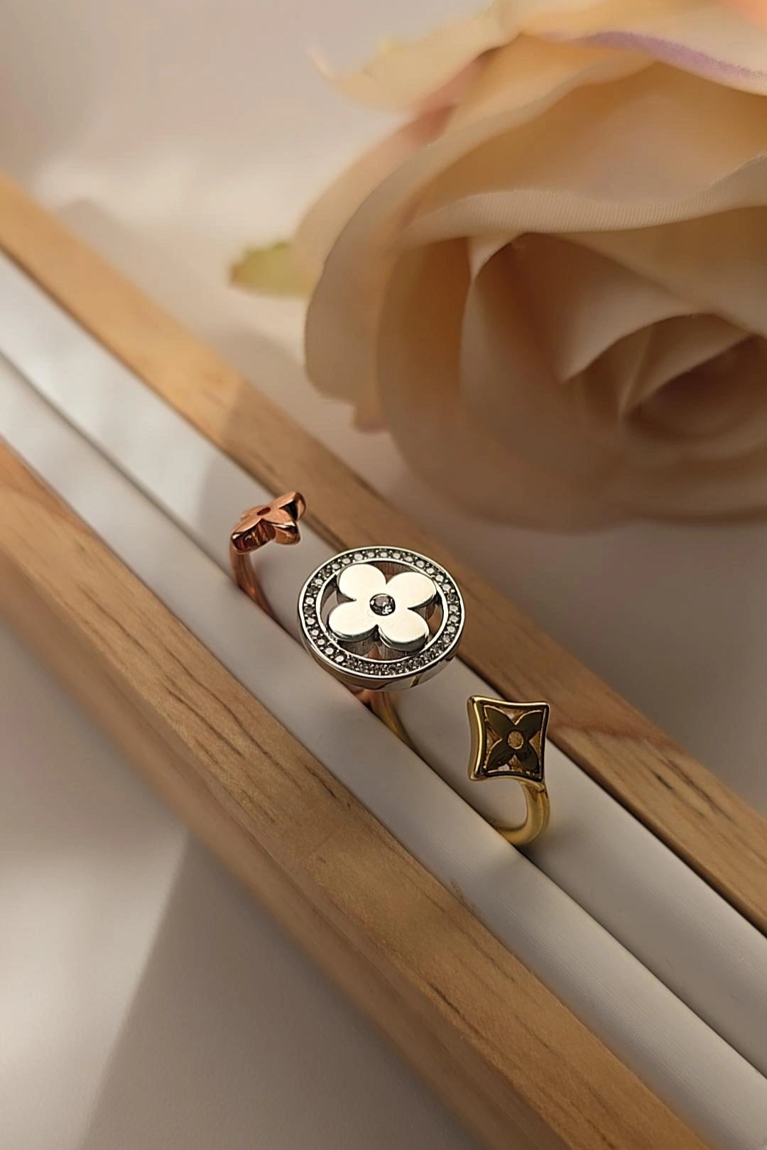 Levi Tri Tone Ring