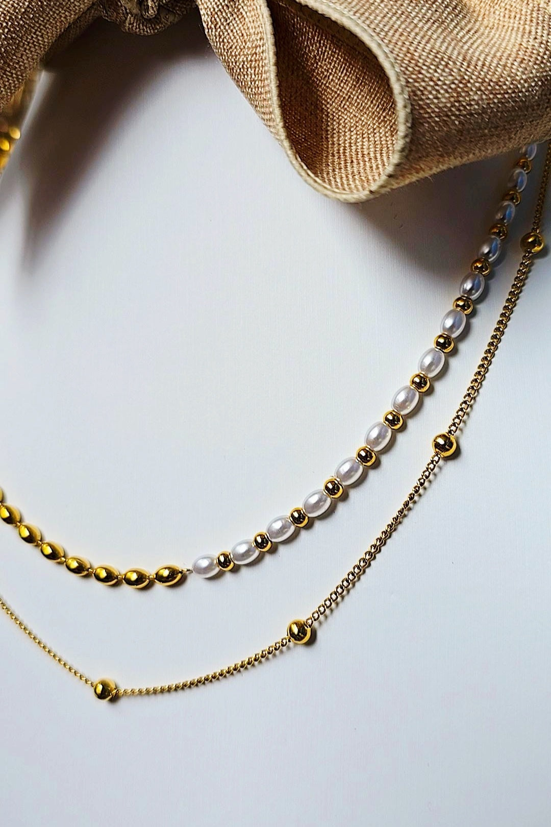 Ayce Double Layer Necklace