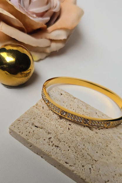 Diamond Love Bangle
