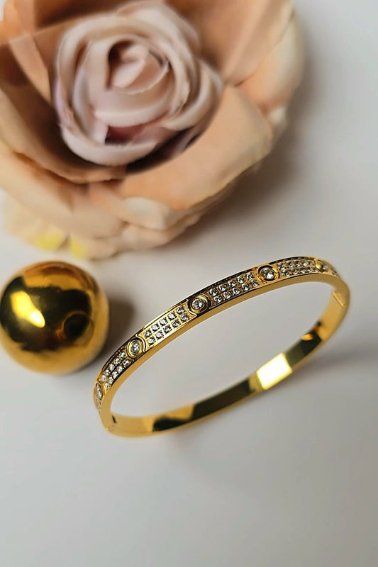 Diamond Love Bangle
