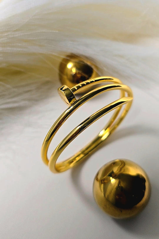 Double Layered Gold bracelet