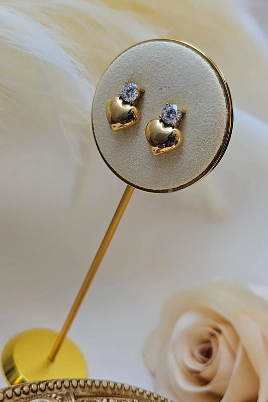 Mia Heart Earrings