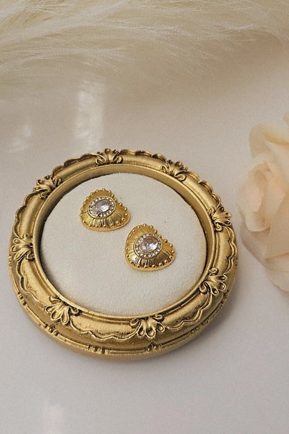 Leila Heart Earings