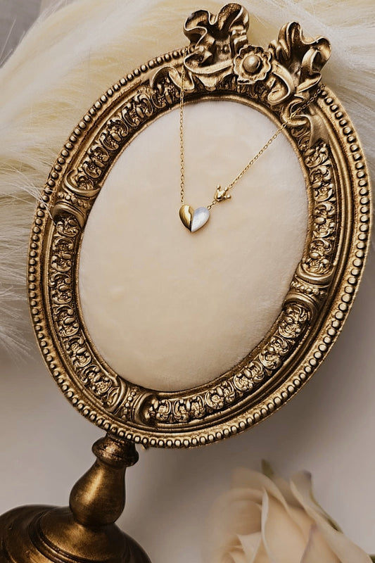 Crown Heart Necklace