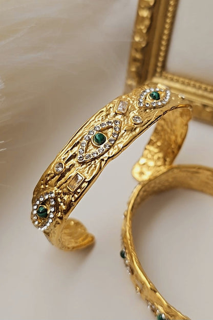 Exquisite  Evil Eye Bangle