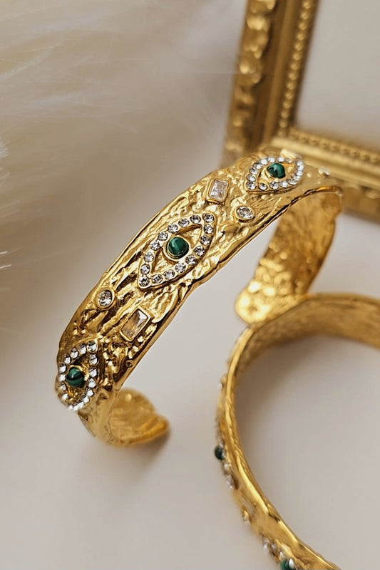 Exquisite  Evil Eye Bangle