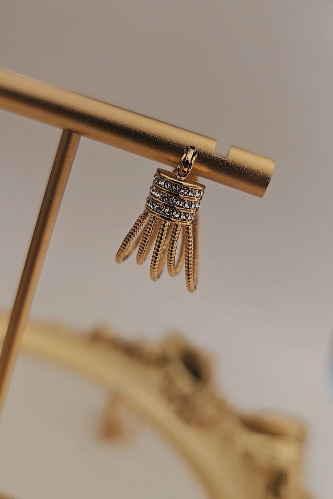 Aura Tassel Hoops
