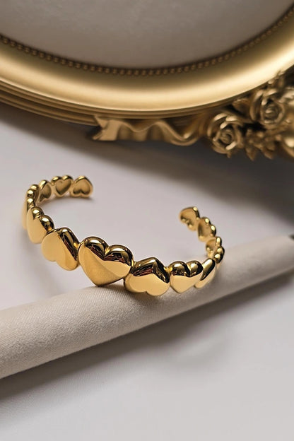 Heart Cuff Bangle