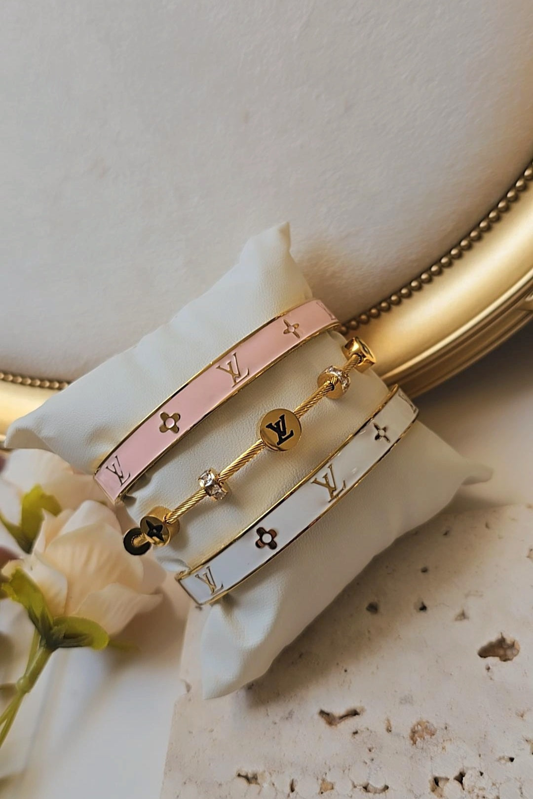 Monogram Bangle