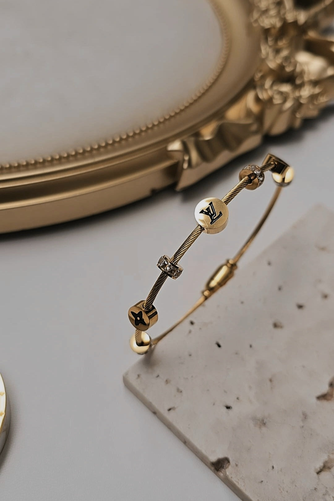 Monogram Bangle