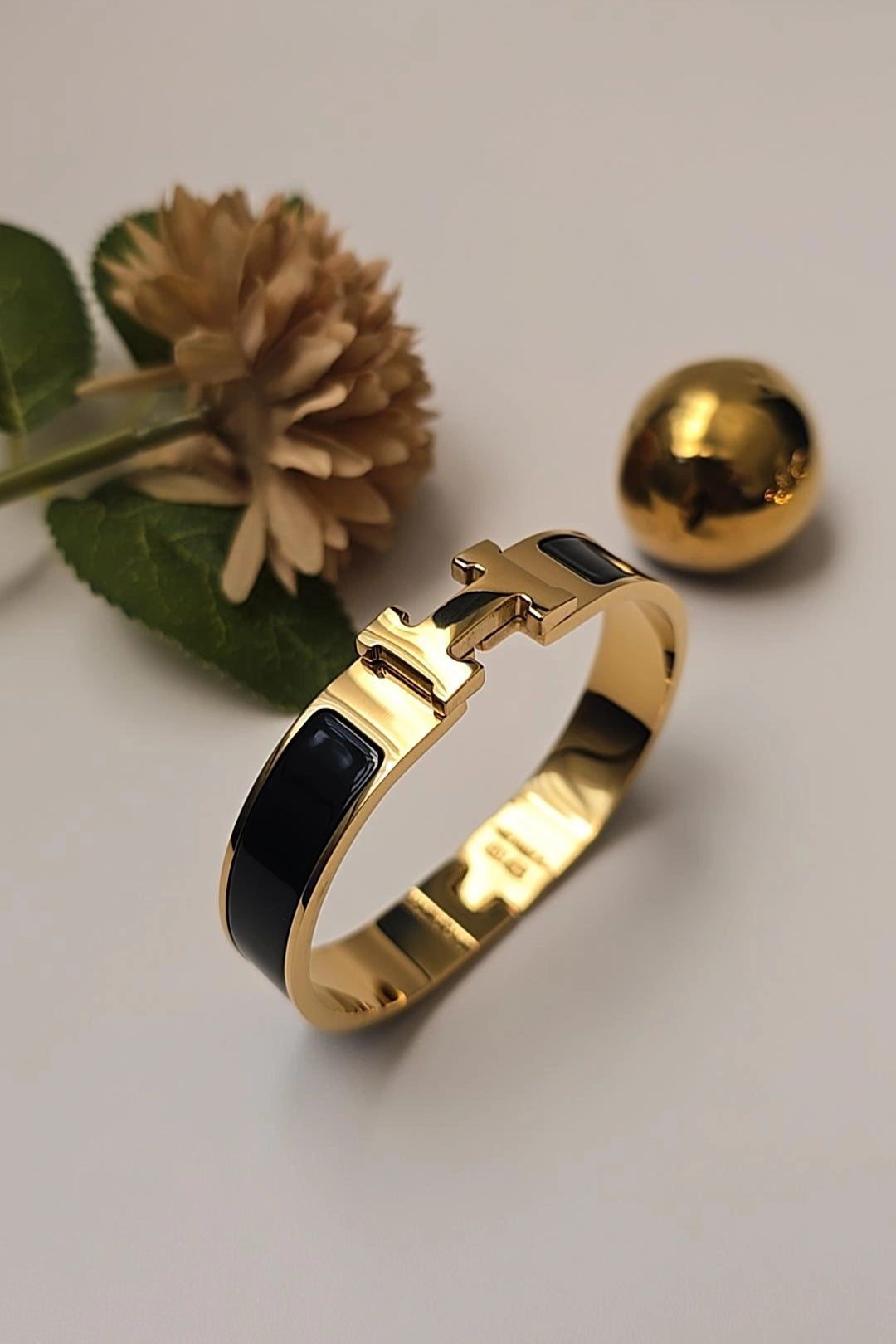 Enamel H Bangle