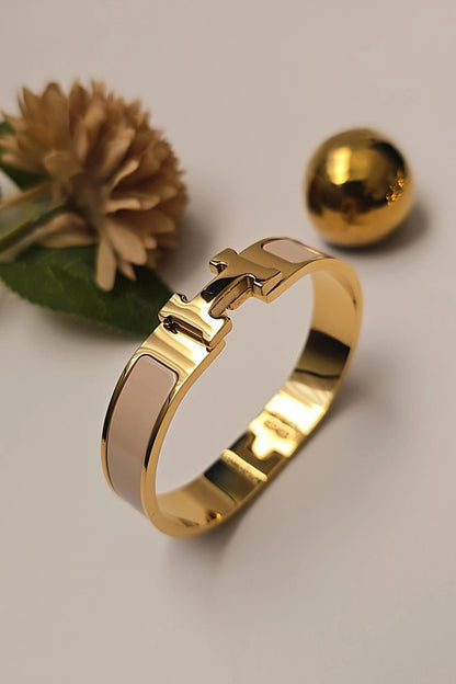 Enamel H Bangle