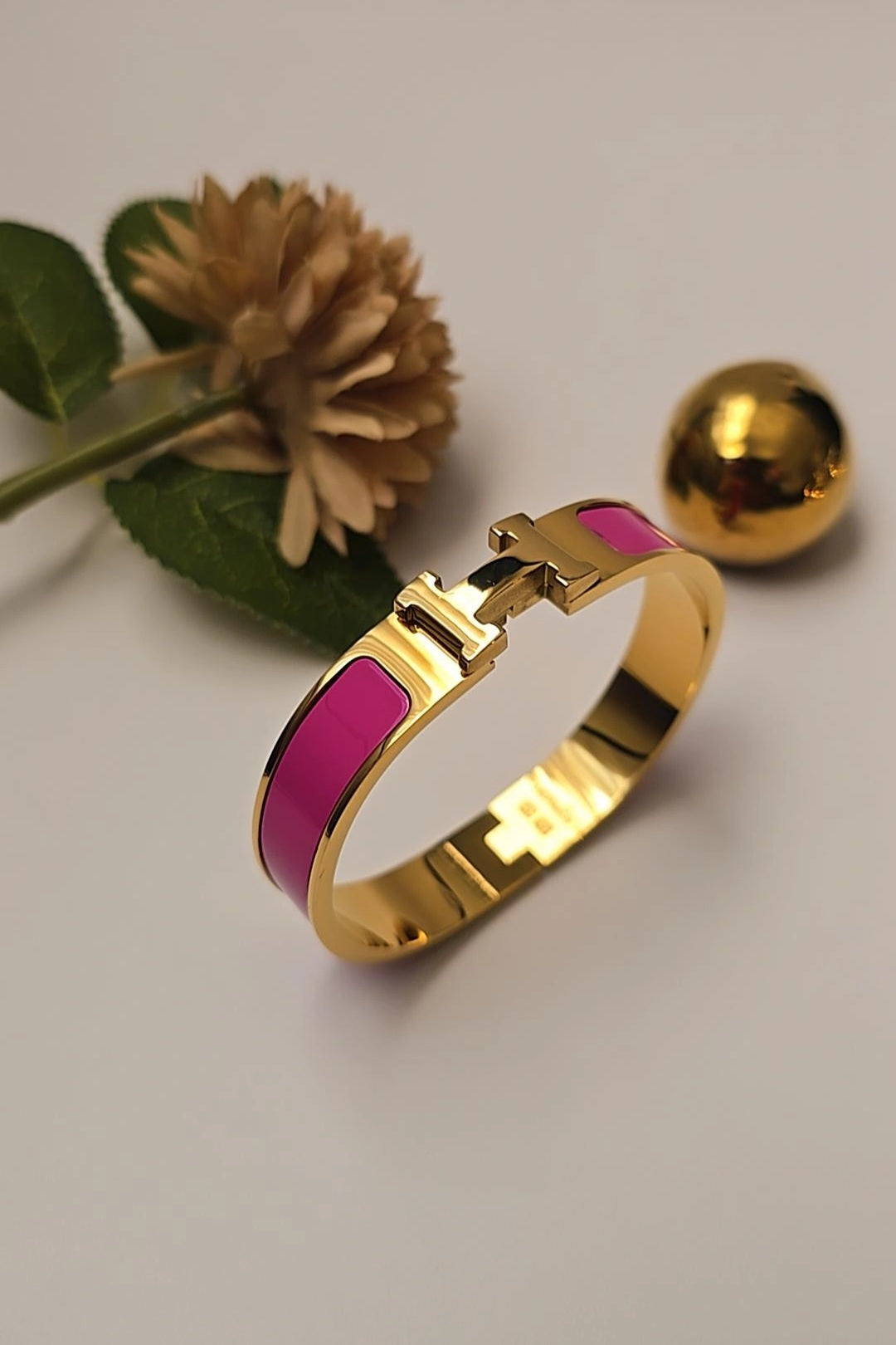 Enamel H Bangle