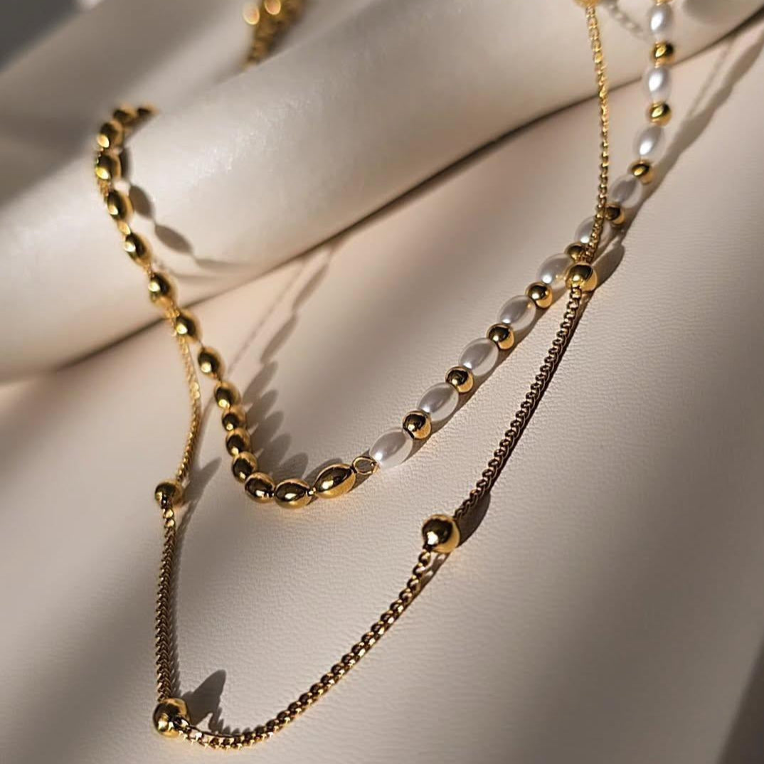 Ayce Double Layer Necklace