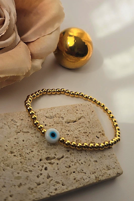Evil Eye Beaded Bracelet